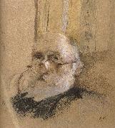 Self-portrait of glasses, Edouard Vuillard